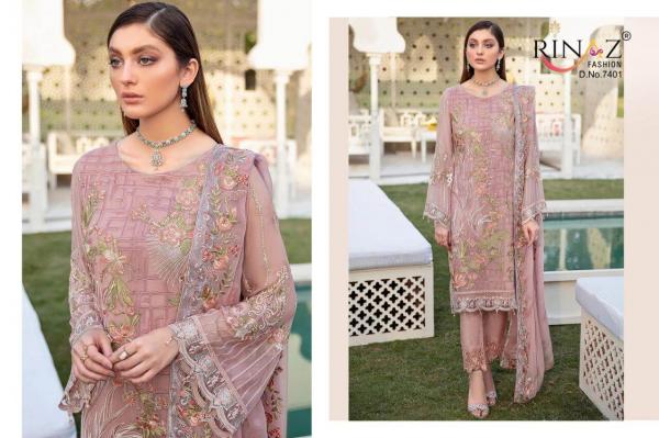 Rinaz Ramsha 8 Designer Georgette Pakistani Salwar